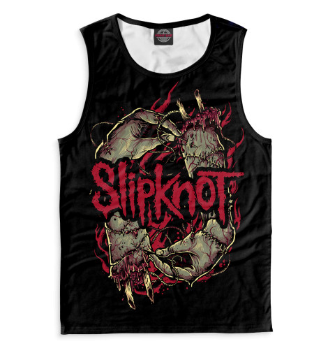 

Майки Print Bar, Чёрный, Slipknot