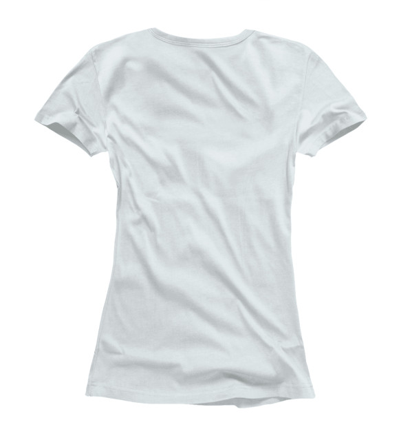 Женская футболка с изображением Питер на горшке цвета Белый