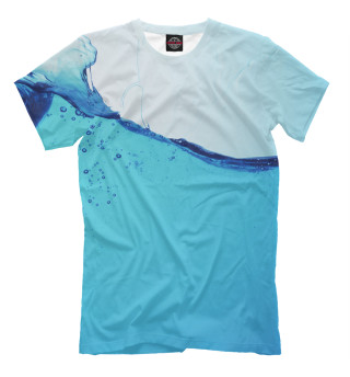 Мужская футболка Голубая лагуна