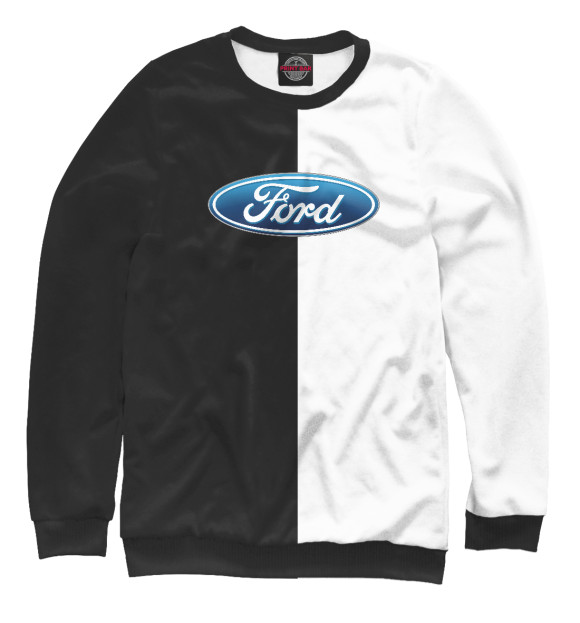 Женский свитшот с изображением Ford цвета Белый