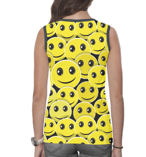 

Майки Print Bar, Белый, Смайлы