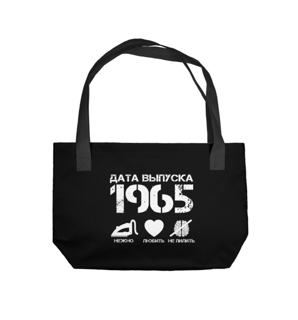 Пляжная сумка с изображением Дата выпуска 1965 цвета 