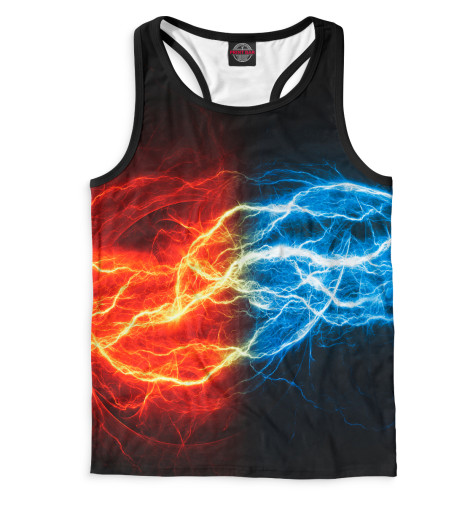 

Майки борцовки Print Bar, Белый, Молния