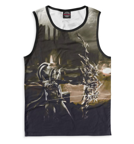 Майки Print Bar, Белый, Lineage 2