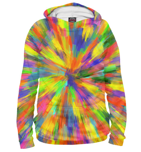 

Худи Print Bar, Белый, Взрывные краски