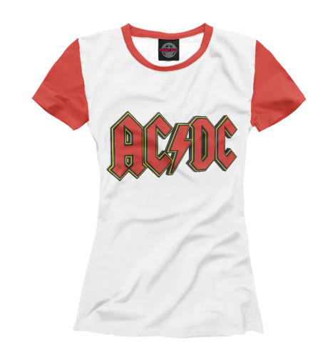 

Футболки Print Bar, Белый, AC/DC