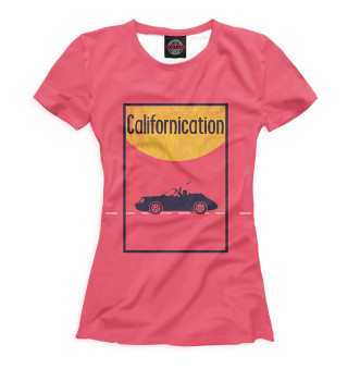 Женская футболка Блудливая Калифорния