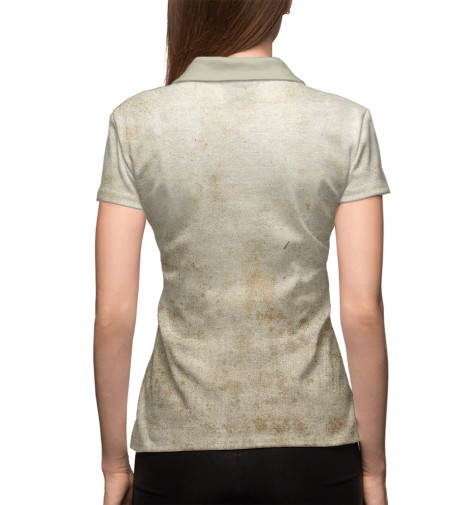 

Поло Print Bar, Белый, Вождь