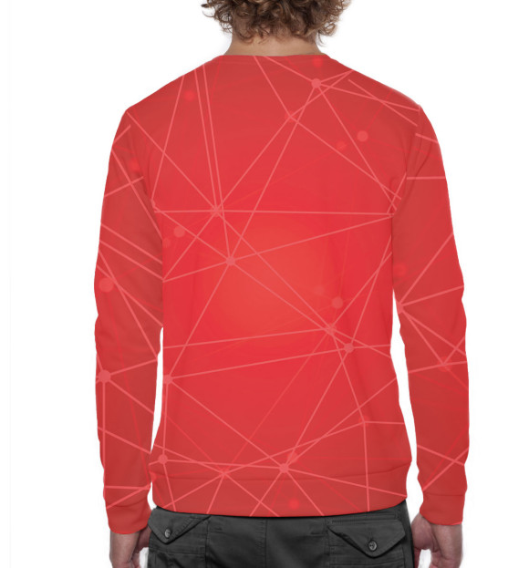 Мужской свитшот с изображением Первый МГМУ имени И.М. Сеченова цвета Белый