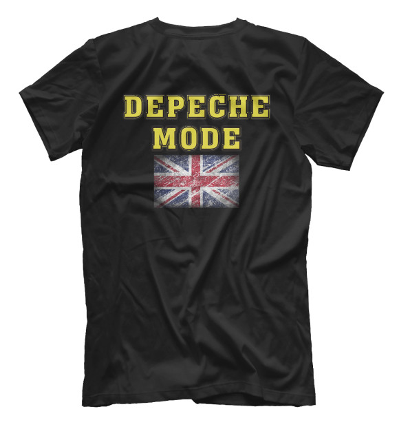 Футболка для мальчиков с изображением Depeche Mode цвета Белый