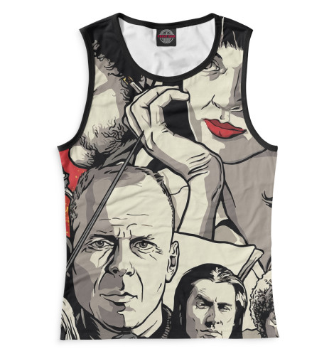 

Майки Print Bar, Белый, Криминальное чтиво