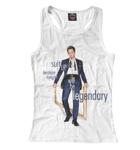 

Майки борцовки Print Bar, Белый, How I met your Mother