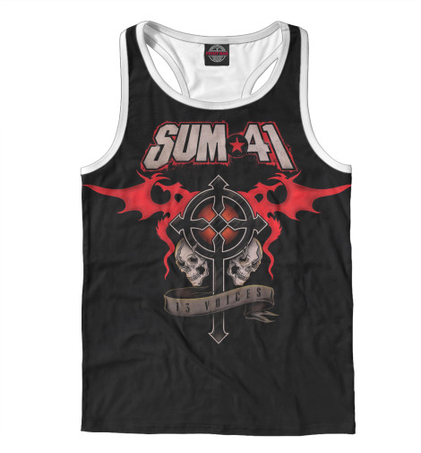 

Майки борцовки Print Bar, Белый, SUM41