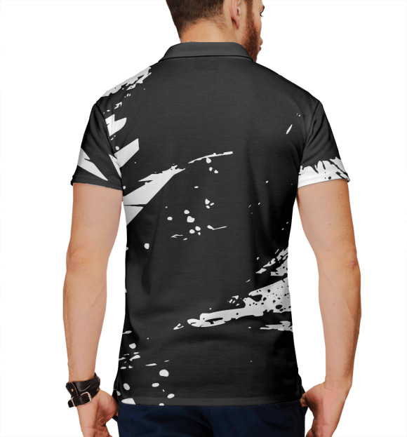 Мужское поло с притом The Last of Us 2 цвета Белый Мужское поло с изображением The Last of Us 2 цвета Белый