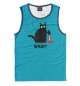 Майка для мальчика Cat What Black Ca