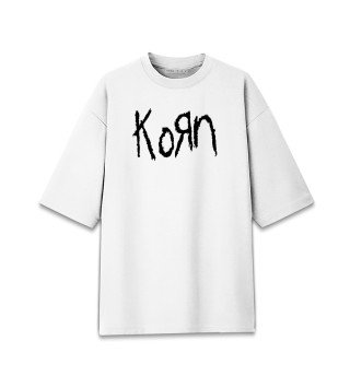 Мужская футболка оверсайз Korn