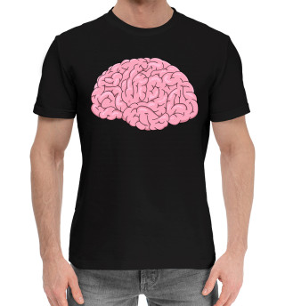 Хлопковая футболка для мальчиков Мозг