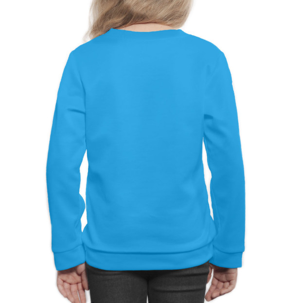 Свитшот для девочек с изображением Елизавета цвета Белый