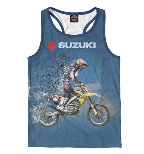 

Майки борцовки Print Bar, Белый, Suzuki