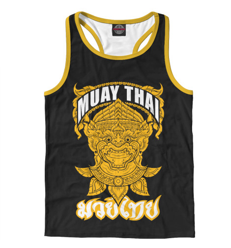 

Майки борцовки Print Bar, Белый, Muay Thai Fighter