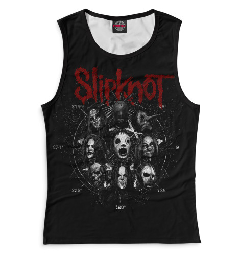 

Майки Print Bar, Чёрный, Slipknot