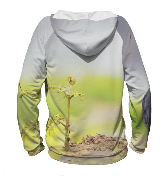 Женское худи с изображением Тупик цвета Белый