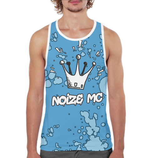 

Майки борцовки Print Bar, Белый, Noize MC