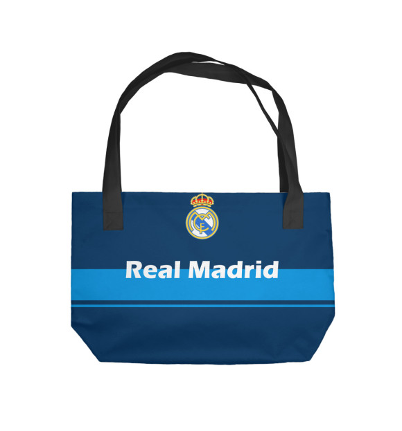 Пляжная сумка с изображением Real Madrid цвета 