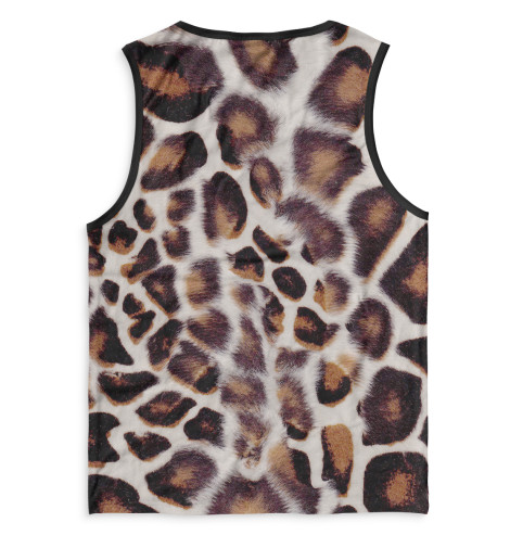 

Майки Print Bar, Белый, Дымчатый леопард