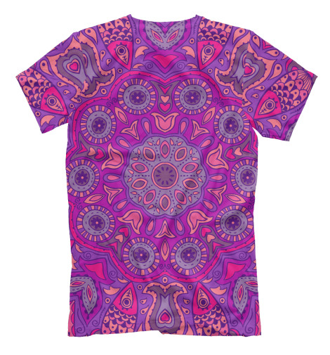

Футболки Print Bar, Молочно-белый, Mandala