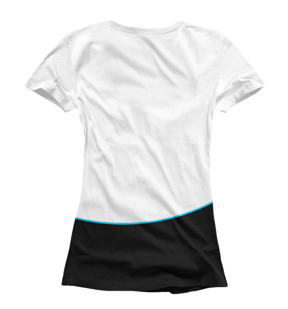 Женская футболка с изображением Эдуард цвета Белый