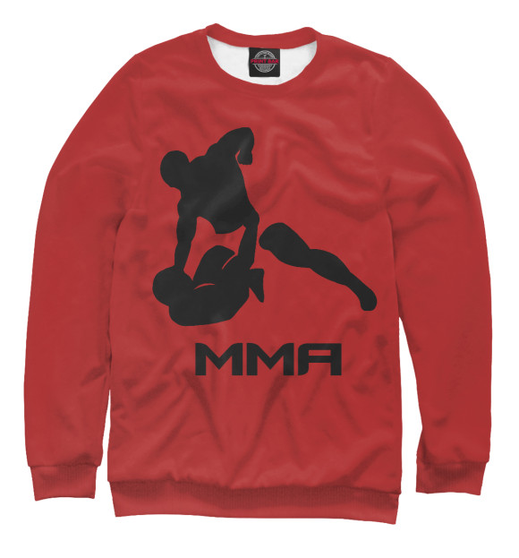 Свитшот для мальчиков с изображением MMA цвета Белый