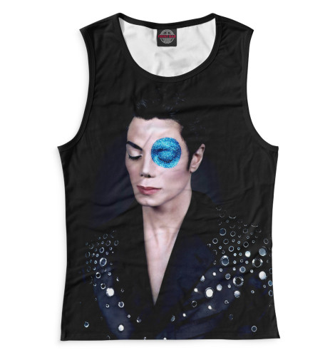 Майки Print Bar, Белый, Michael Jackson