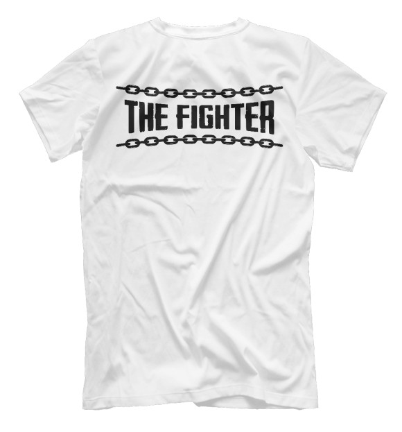 Мужская футболка с изображением Jiu-Jitsu цвета Белый
