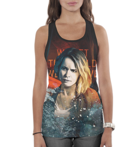 

Майки борцовки Print Bar, Белый, Настоящий детектив