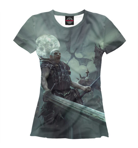 

Футболки Print Bar, Белый, Warhammer. Вампир