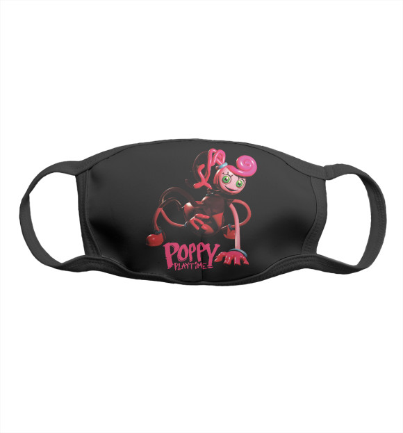 Маска тканевая с изображением Мама длинные ноги цвета Белый