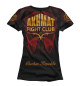 Женская футболка Пояс WFCA Akhmat Fight Club