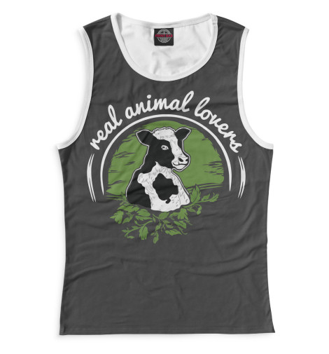 

Майки Print Bar, Белый, Real Animal Lovers