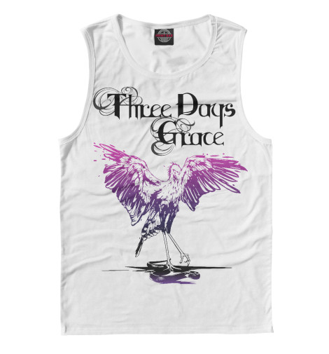 

Майки Print Bar, Белый, Three Days Grace
