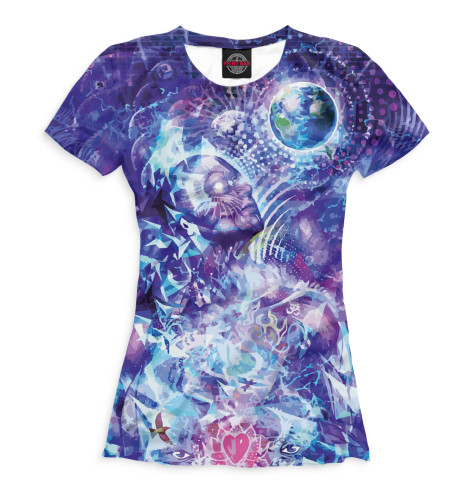 

Футболки Print Bar, Белый, Psychedelic