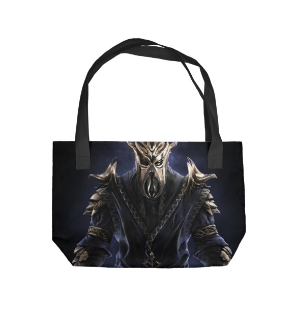 Пляжная сумка с изображением Первый Драконорождённый — Мирак цвета 
