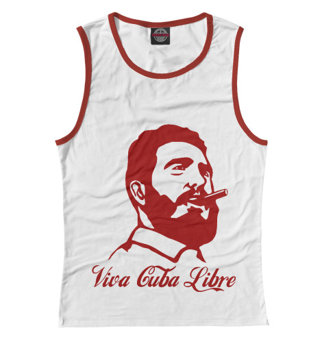 

Майки Print Bar, Белый, Viva Cuba Libre