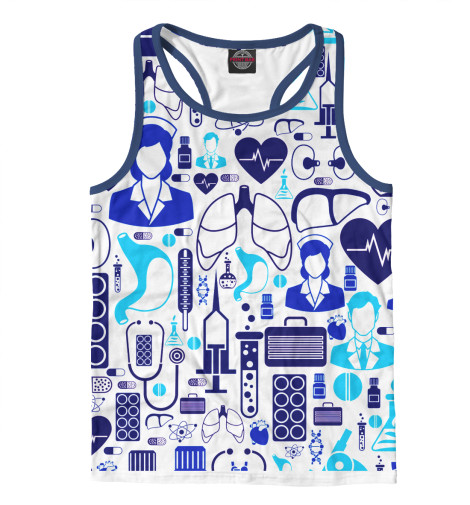 

Майки борцовки Print Bar, Белый, Медицина