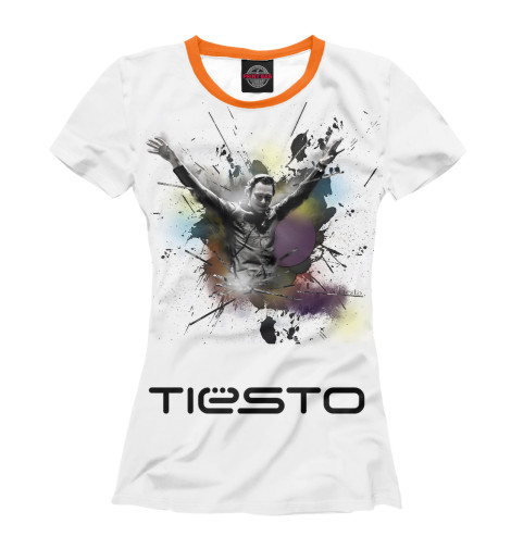 

Футболки Print Bar, Белый, Tiesto
