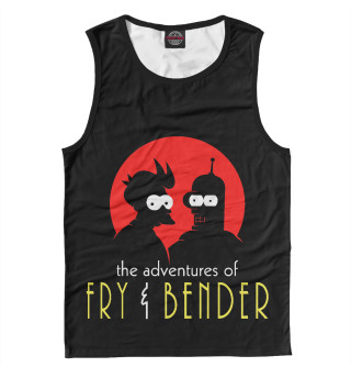 Майка для мальчика Fry & Bender