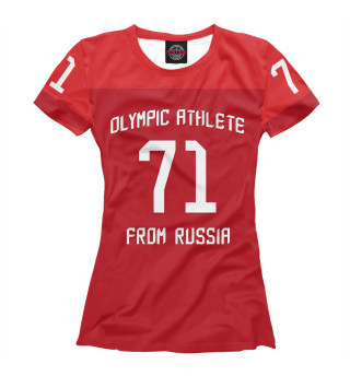 Футболка для девочек Ковальчук Форма на Олимпиаде 2018