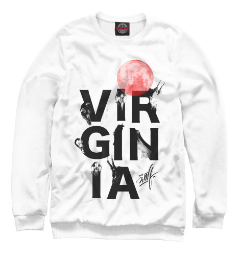 

Свитшоты Print Bar, Белый, VIRGINIA the wolf