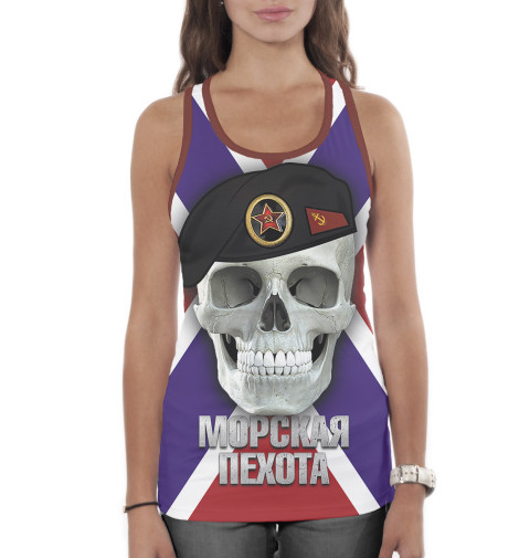 

Майки борцовки Print Bar, Белый, Морская пехота