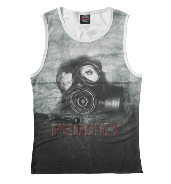Майка для девочки с изображением prodigy цвета Белый
